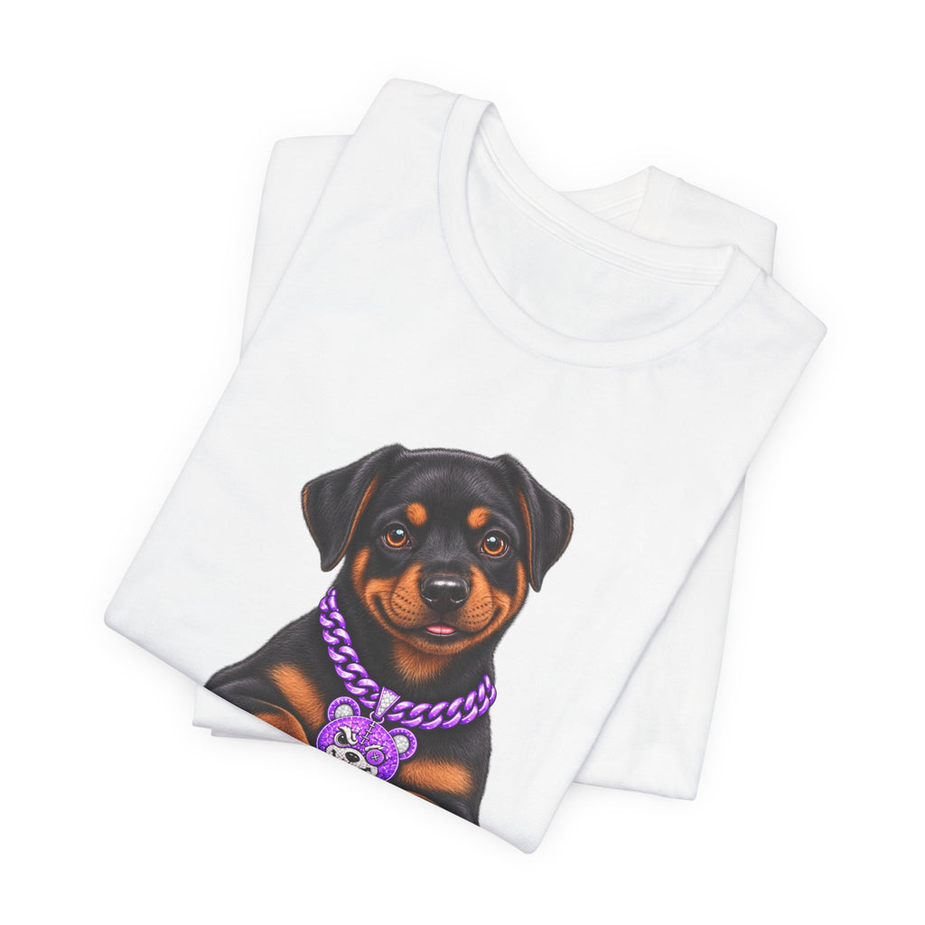 "Trouble" Rottweiler Puppy T-Shirt — Unisex Graphic Tee