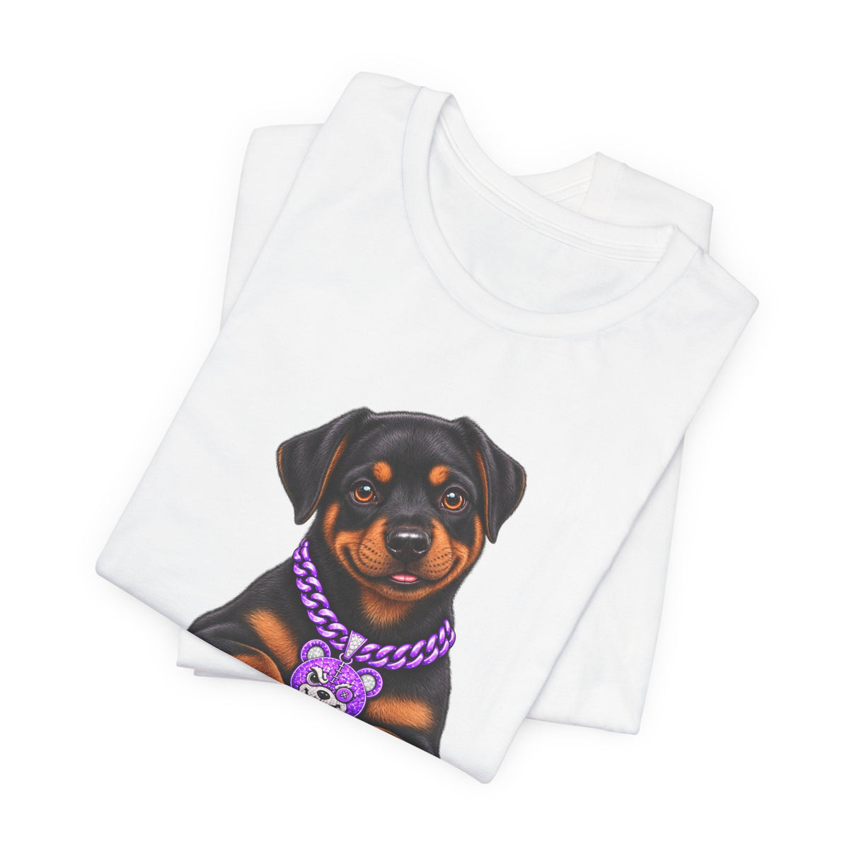 "Trouble" Rottweiler Puppy T-Shirt — Unisex Graphic Tee