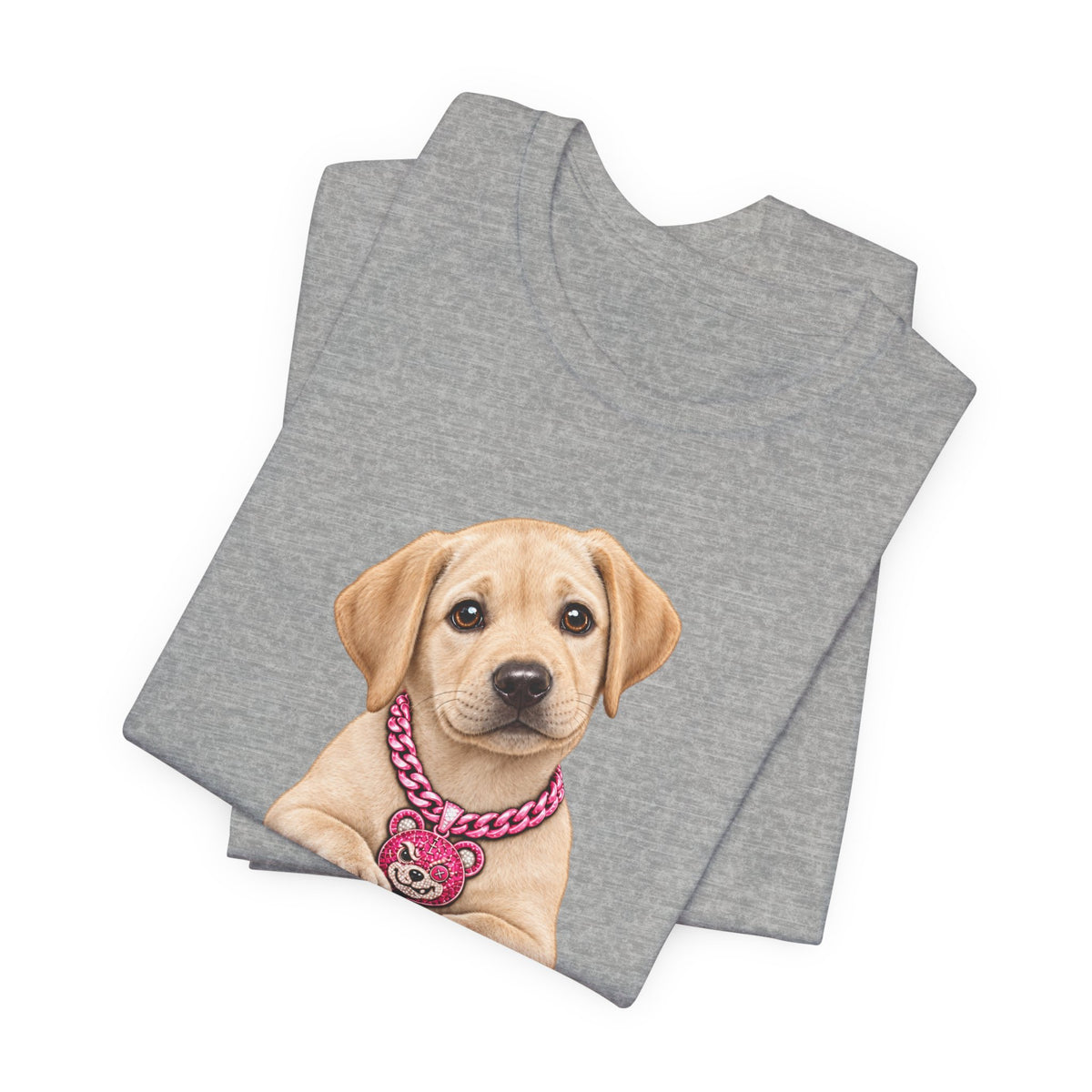 "Trouble" Labrador Puppy Tee — Unisex Graphic T-Shirt