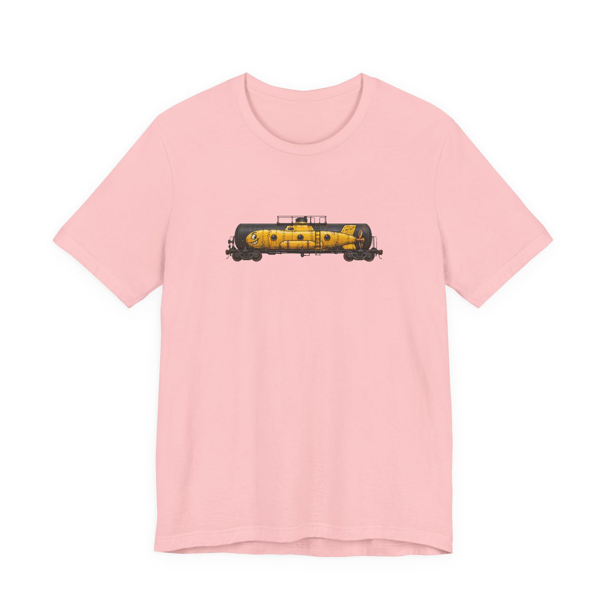 Yellow Submarine Tanker Train Tee — Unisex T-Shirt