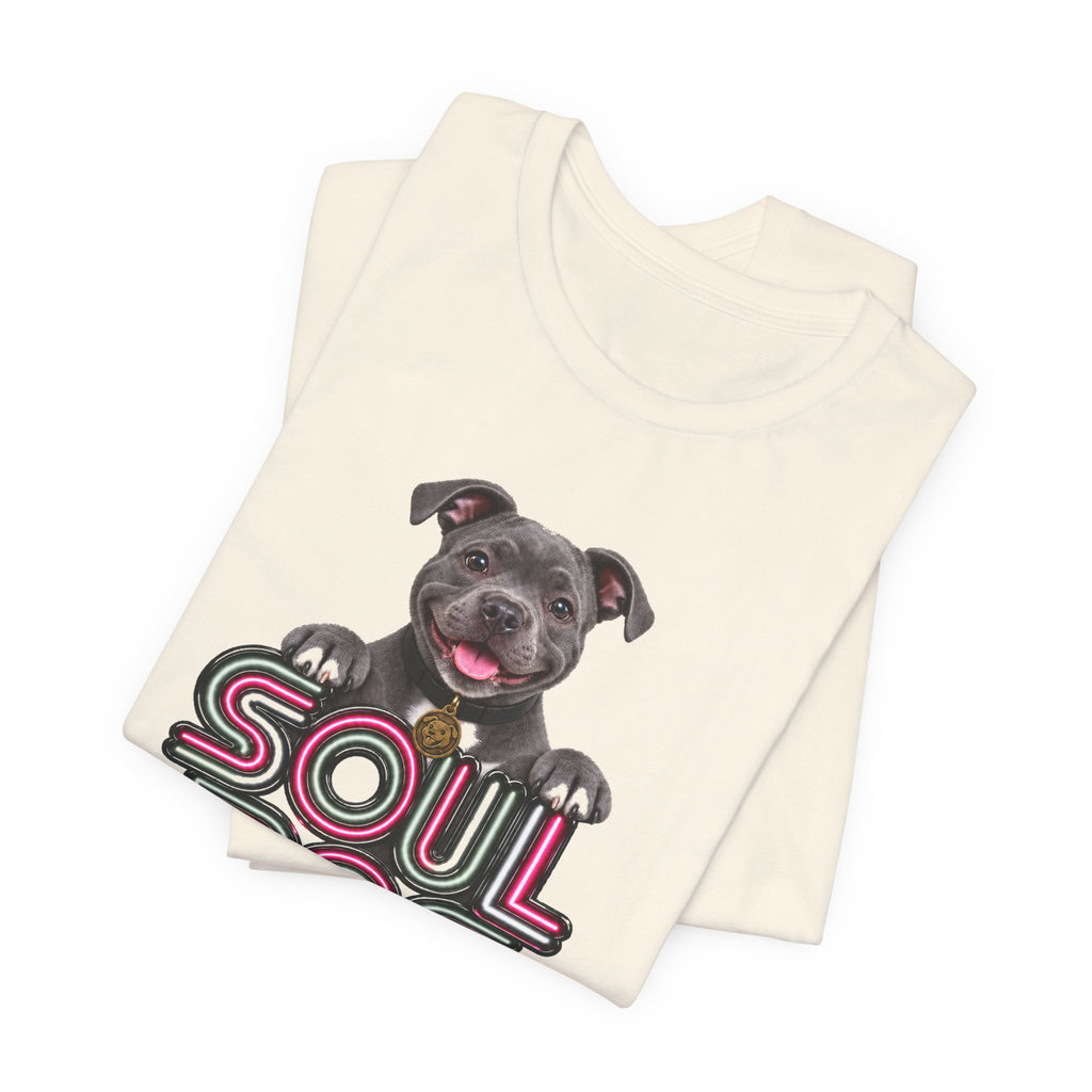 Soul Dog Staffordshire Bull Terrier Puppy - Unisex Graphic T-Shirt
