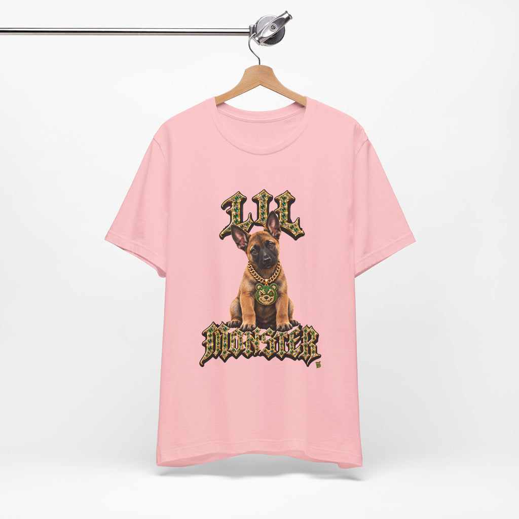 Malinois Puppy 'Lil Monster' T-Shirt — Unisex Graphic T-Shirt