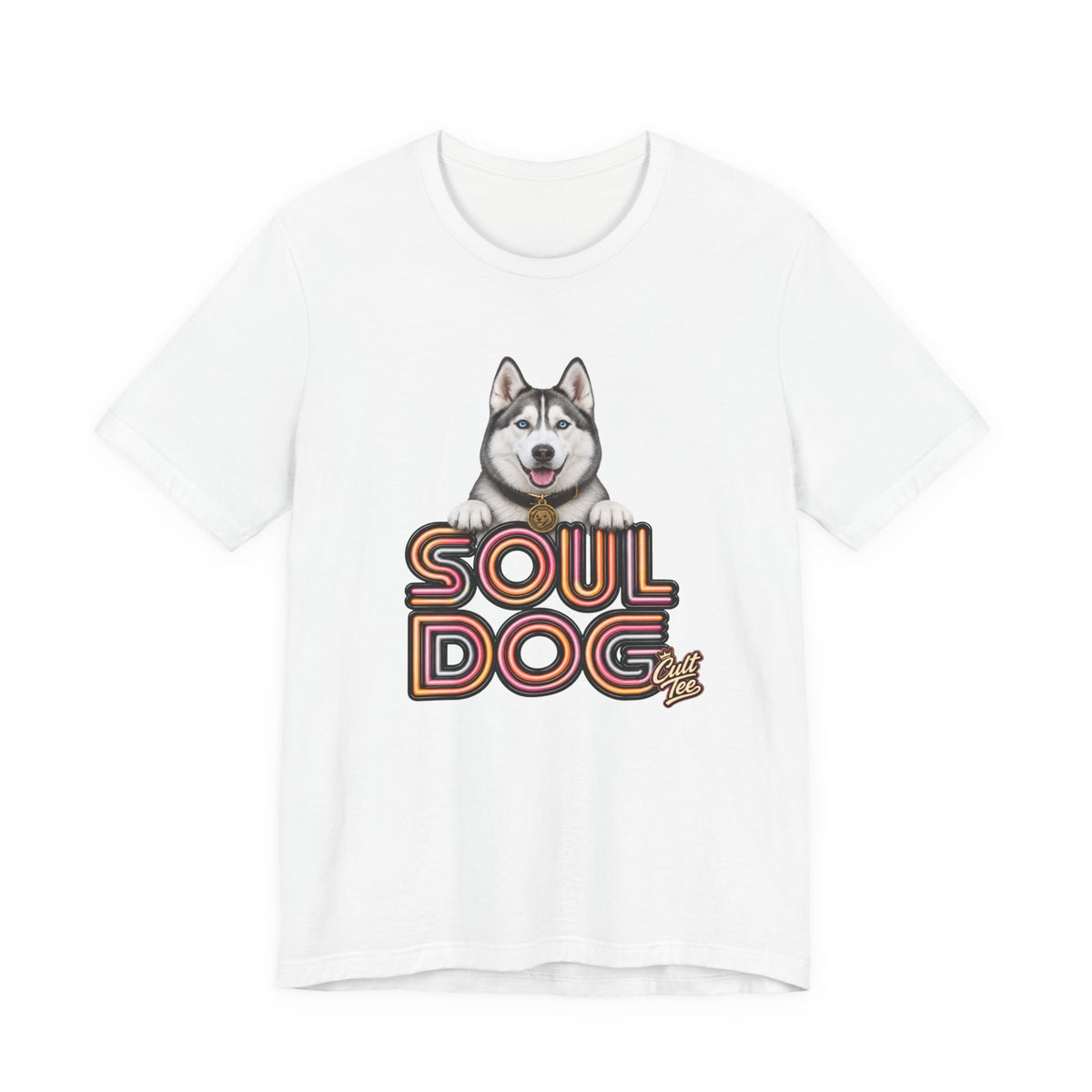 Soul Dog Husky — Unisex Graphic T‑Shirt