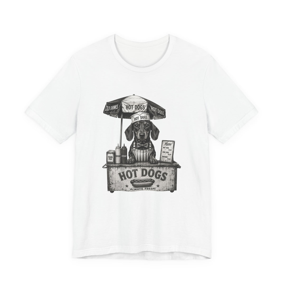 Hot Dog Stand - Dachshund Unisex T-Shirt
