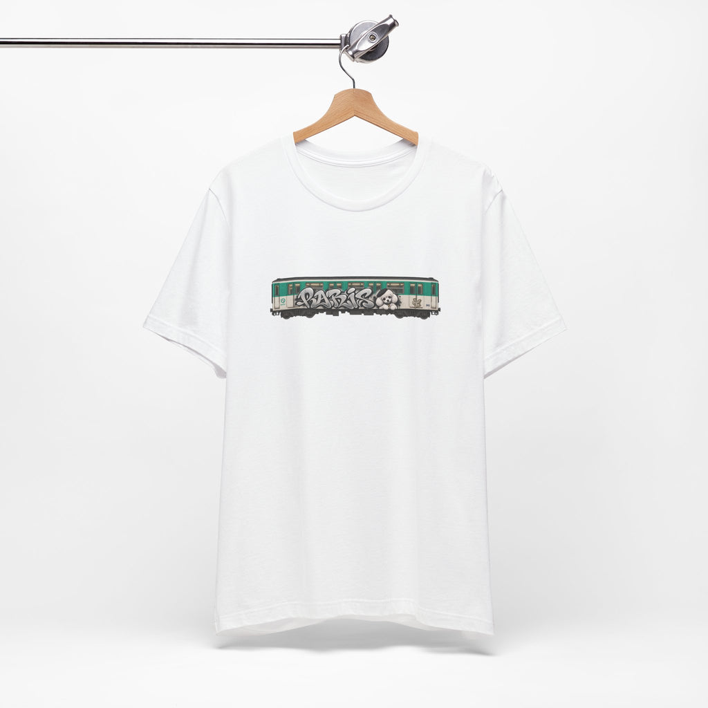 Paris Metro Train T-Shirt – Unisex Graffiti Art Tee