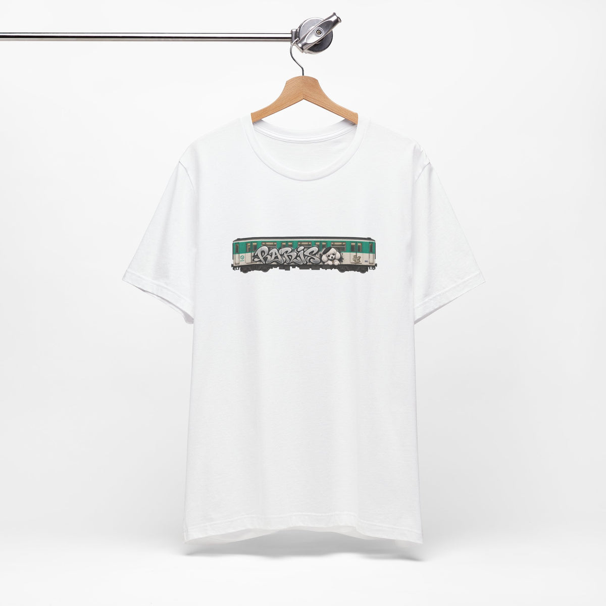 Paris Metro Train T-Shirt – Unisex Graffiti Art Tee