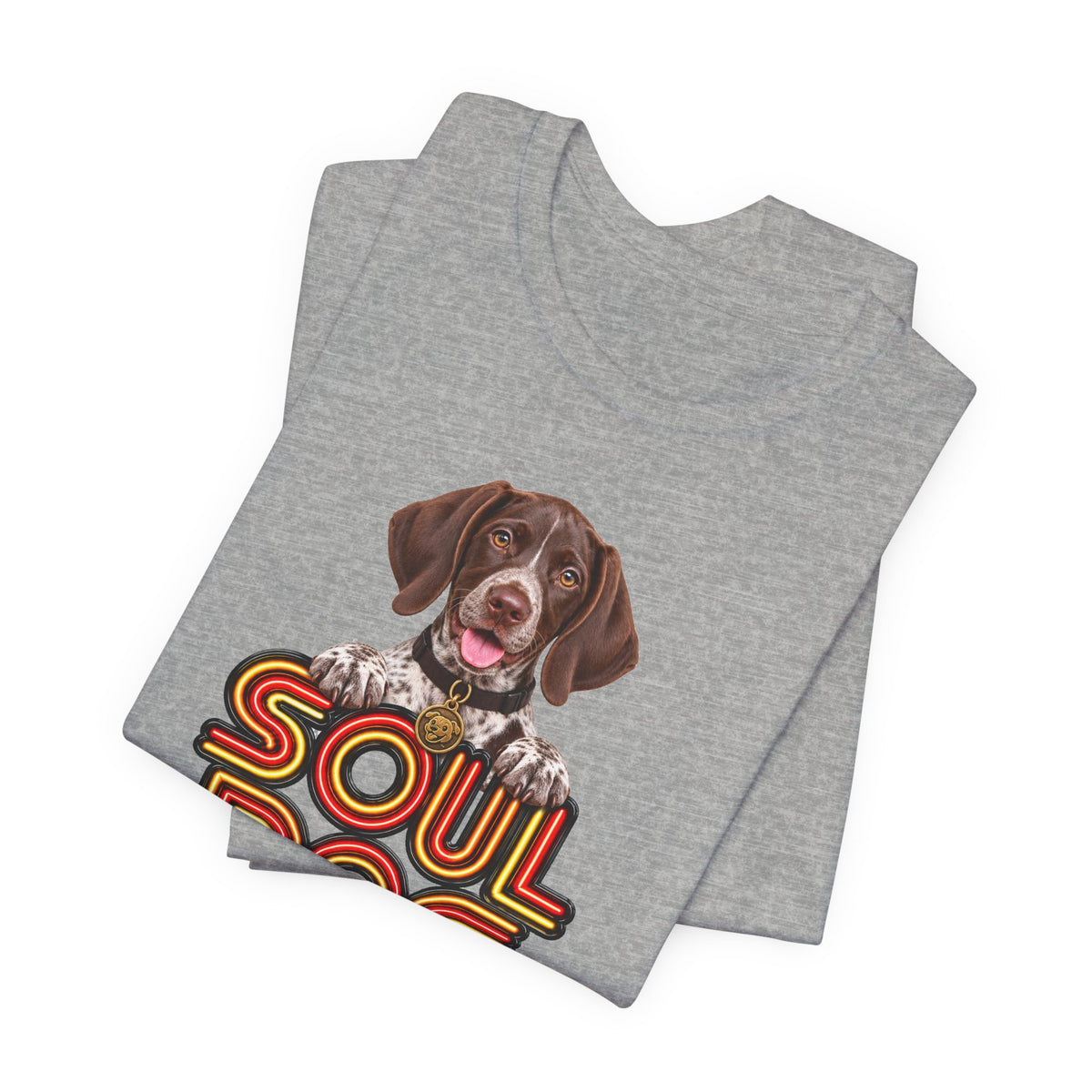 Soul Dog German Shorthaired Pointer Puppy — Unisex Graphic Dog Lover T-Shirt