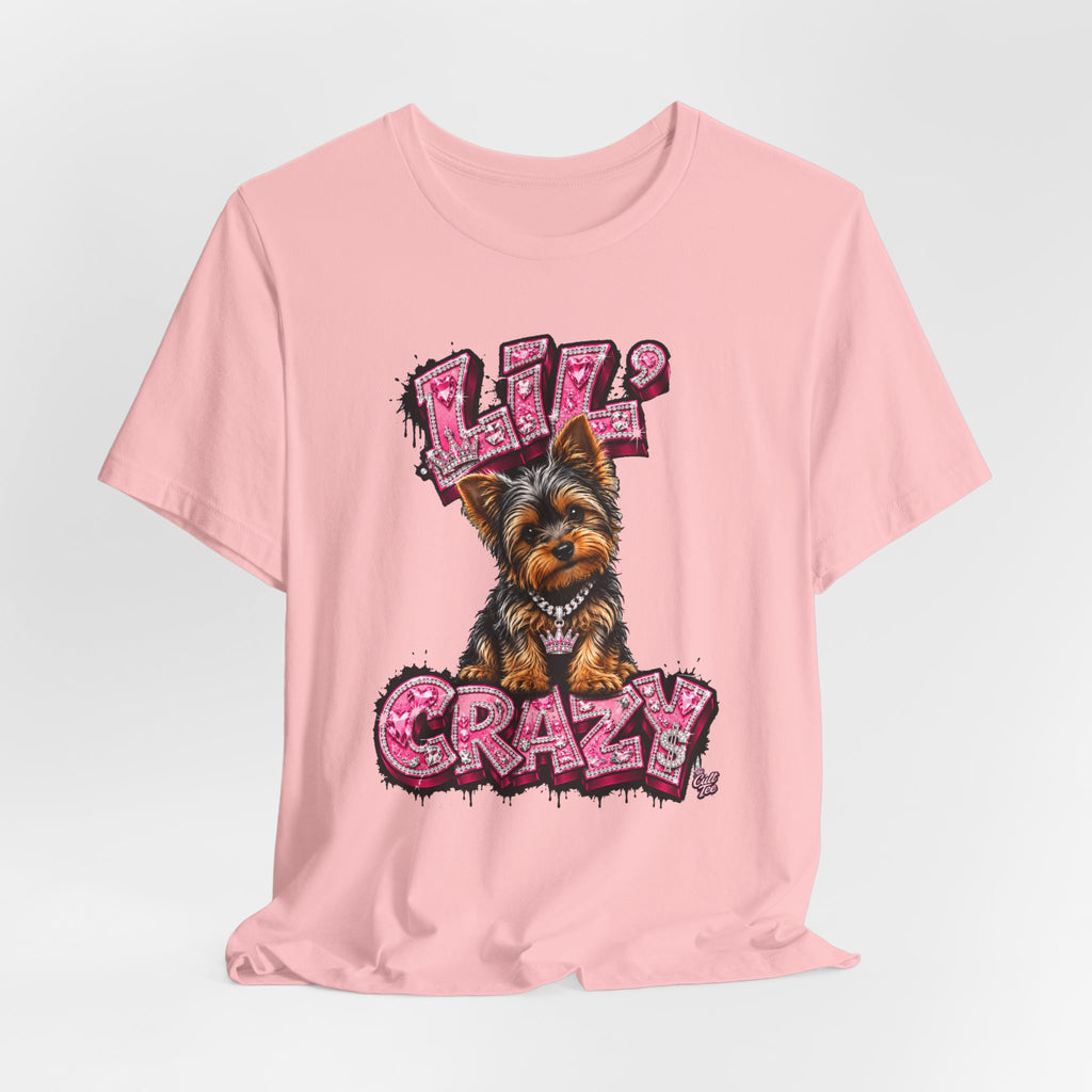 Yorkshire Terrier (Yorkie) Puppy ‘Lil' Crazy’ T-Shirt – Unisex Graphic Tee