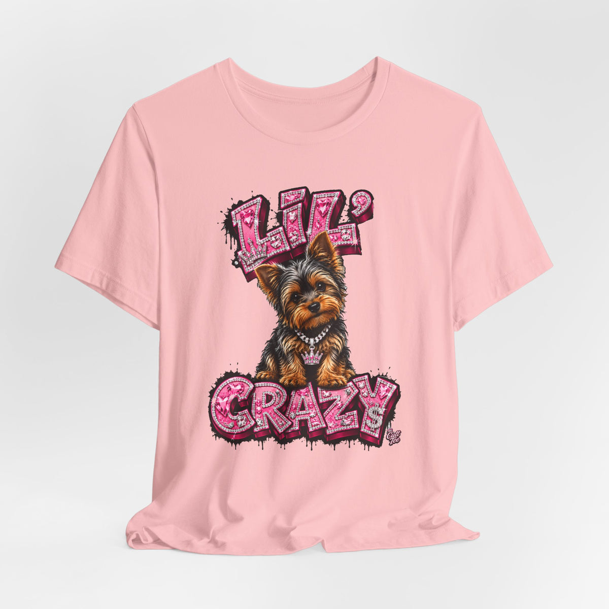 Yorkshire Terrier (Yorkie) Puppy ‘Lil' Crazy’ T-Shirt – Unisex Graphic Tee