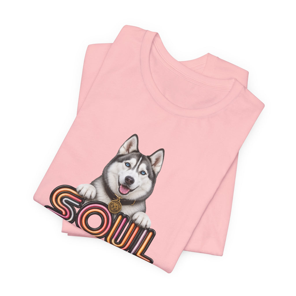 Soul Dog Husky — Unisex Graphic T‑Shirt