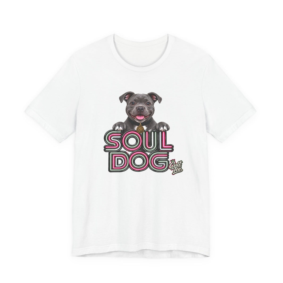 Soul Dog Staffordshire Bull Terrier Puppy - Unisex Graphic T-Shirt