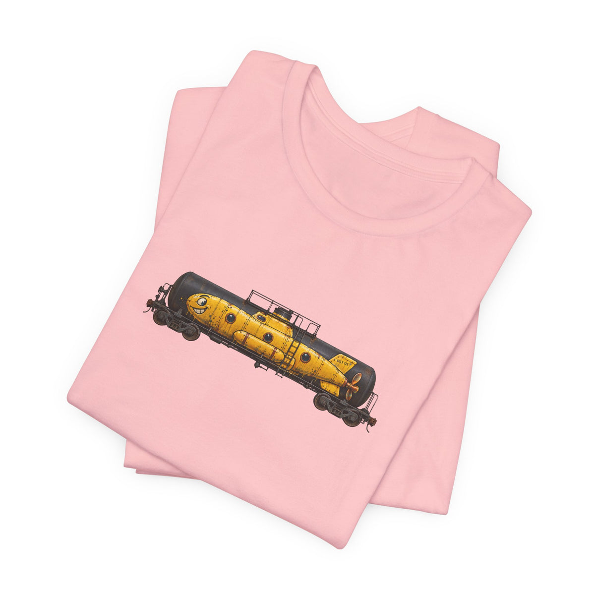 Yellow Submarine Tanker Train Tee — Unisex T-Shirt