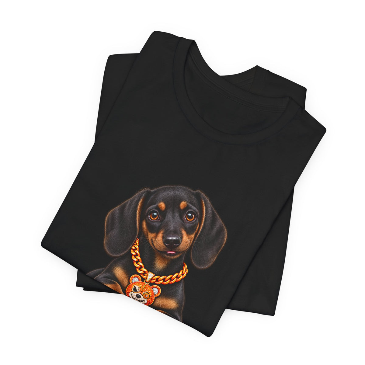 "Trouble" Dachshund Puppy Tee — Unisex Graphic T‑Shirt