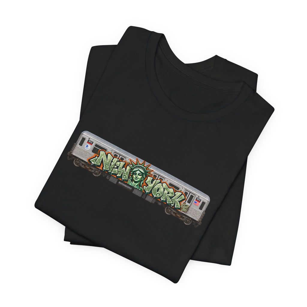 New York Subway Graffiti T‑Shirt — Unisex Urban Street Art Tee