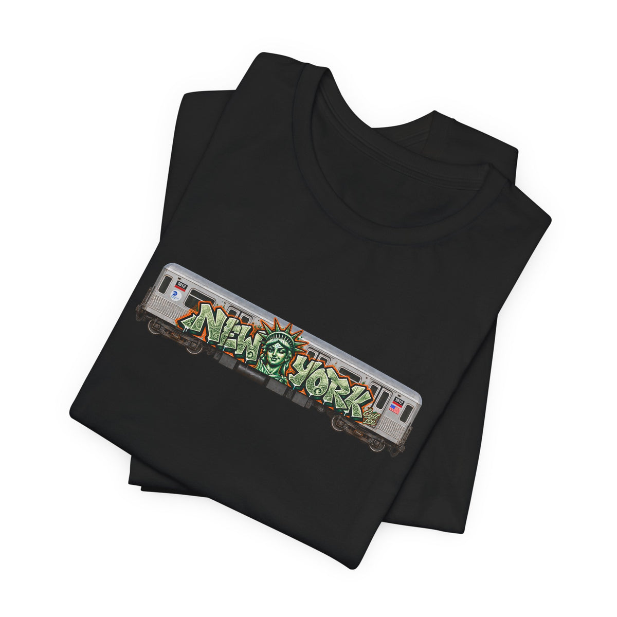 New York Subway Graffiti T‑Shirt — Unisex Urban Street Art Tee