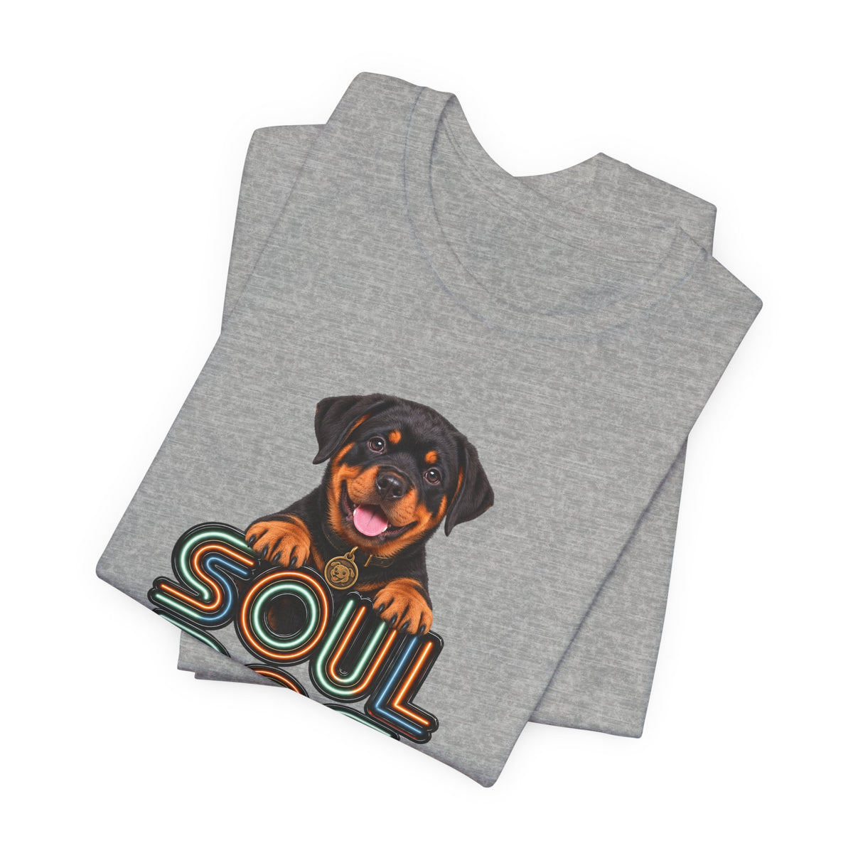 Soul Dog Rottweiler T-Shirt — Unisex Graphic Tee