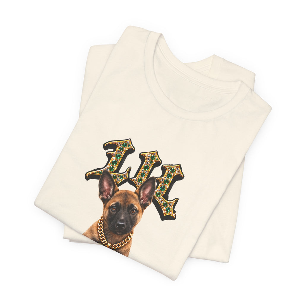 Malinois Puppy 'Lil Monster' T-Shirt — Unisex Graphic T-Shirt
