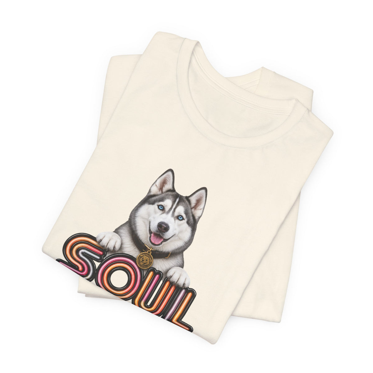 Soul Dog Husky — Unisex Graphic T‑Shirt