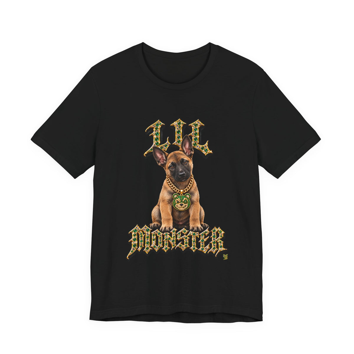 Malinois Puppy 'Lil Monster' T-Shirt — Unisex Graphic T-Shirt