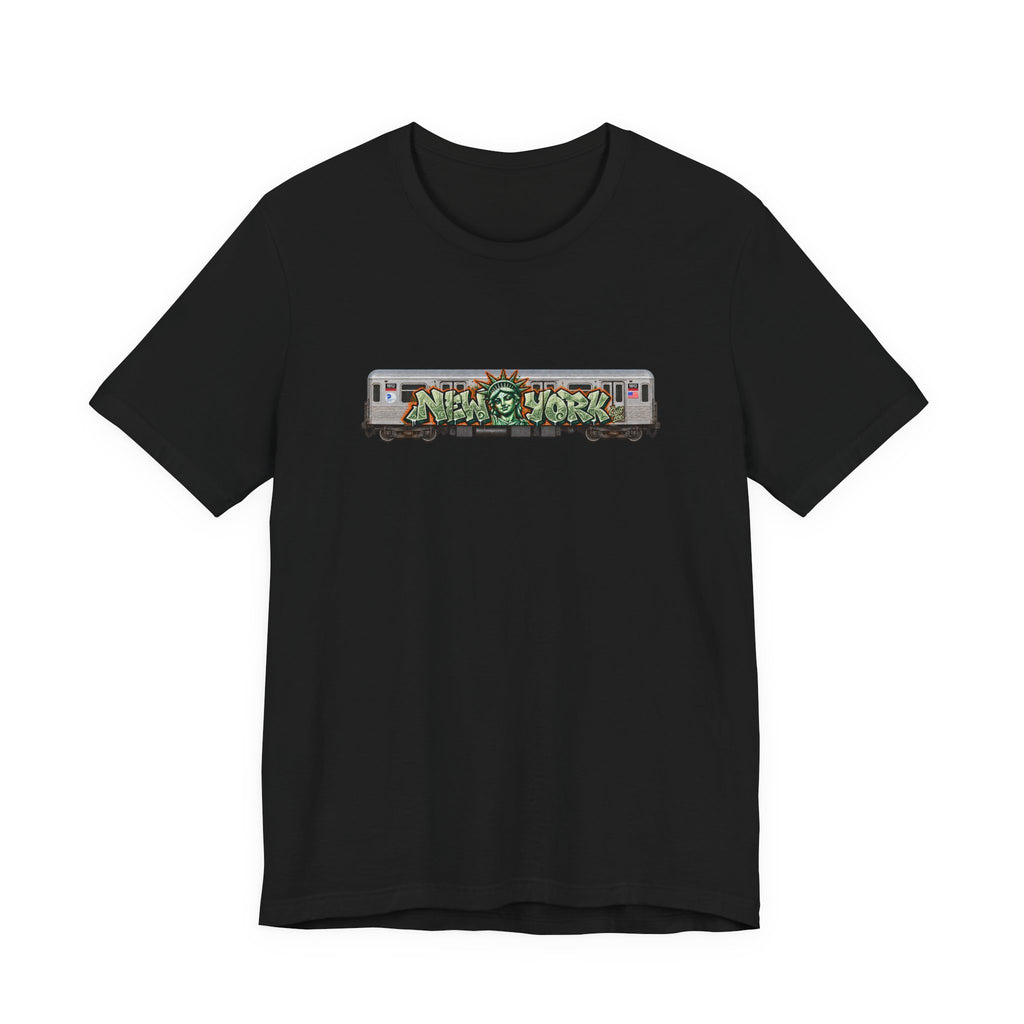 New York Subway Graffiti T‑Shirt — Unisex Urban Street Art Tee