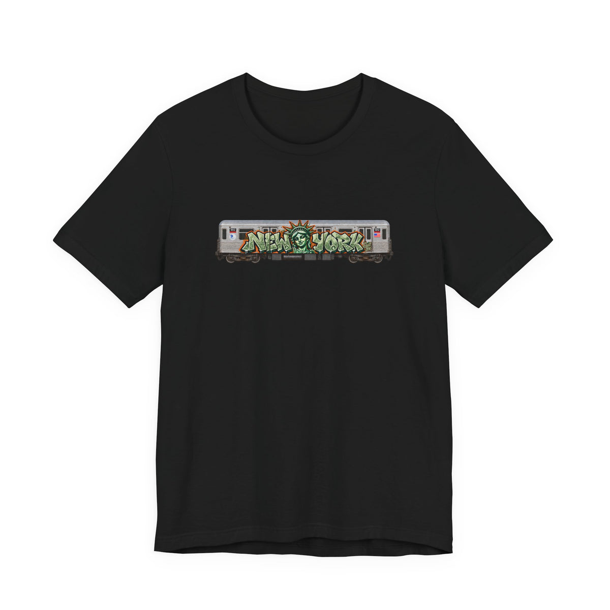 New York Subway Graffiti T‑Shirt — Unisex Urban Street Art Tee