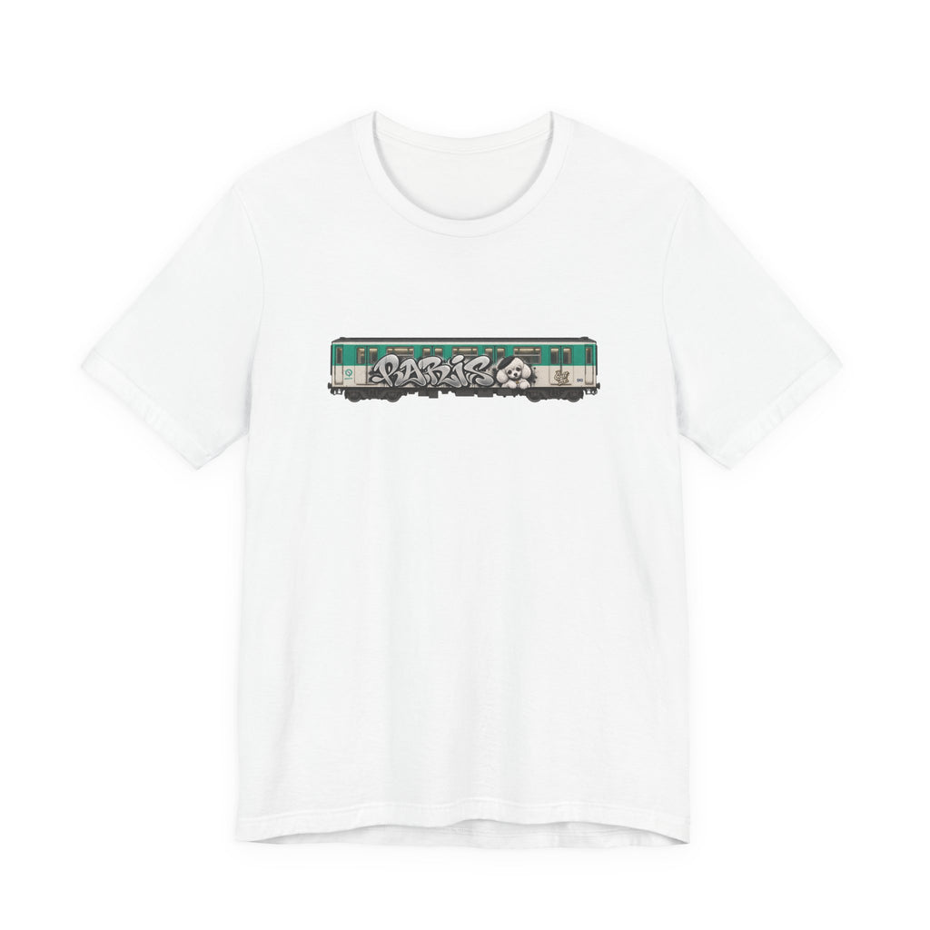 Paris Metro Train T-Shirt – Unisex Graffiti Art Tee