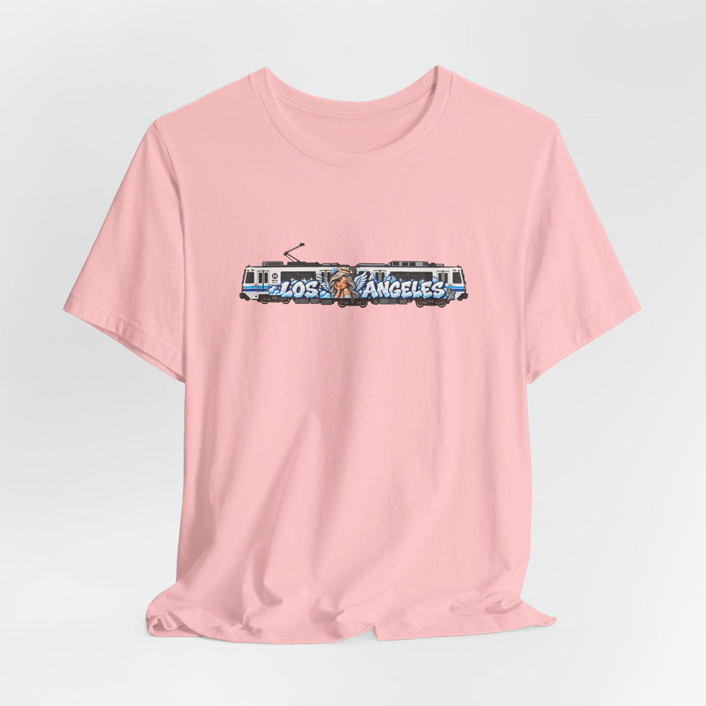 Los Angeles Metro Train Graphic Tee — Unisex Graphic T‑Shirt