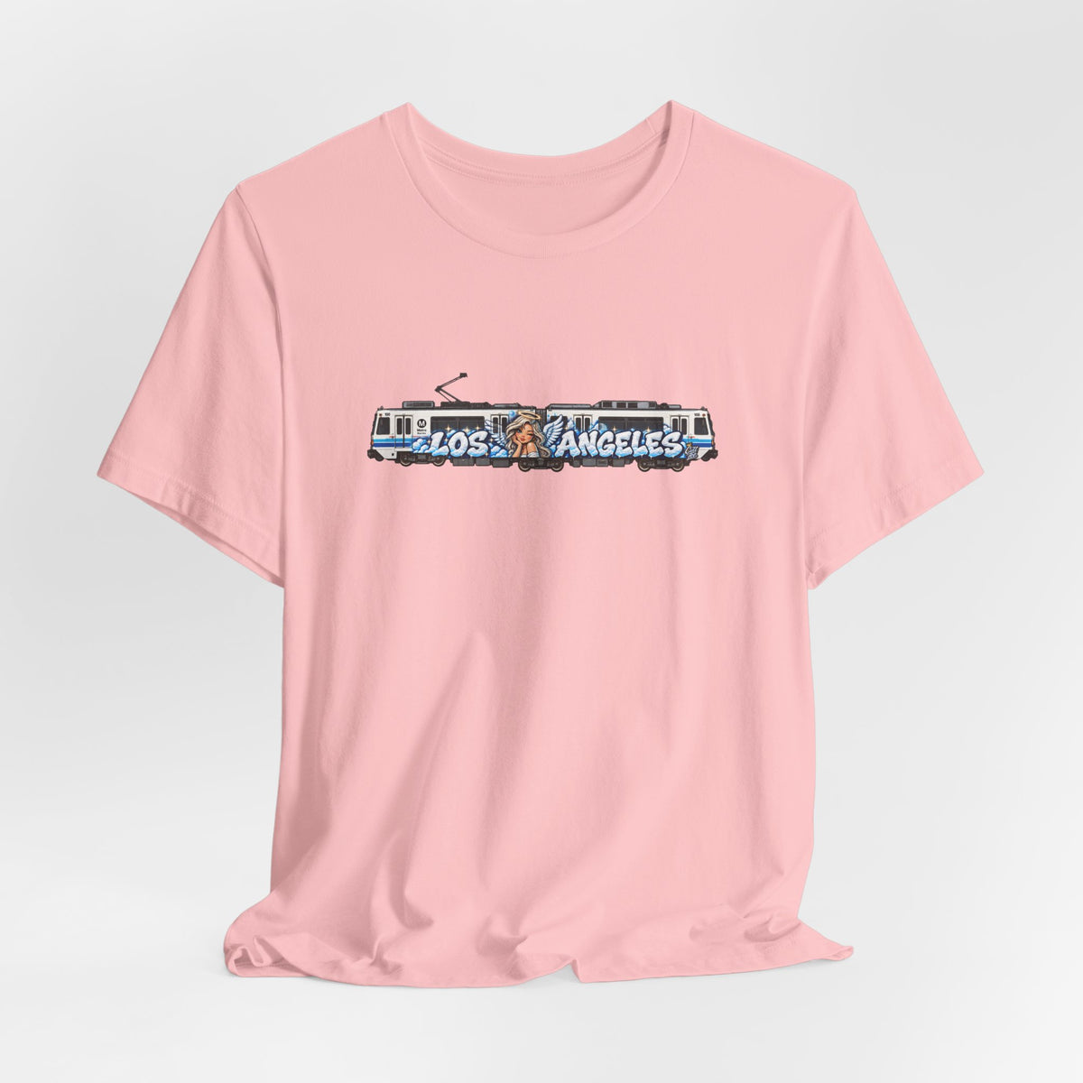 Los Angeles Metro Train Graphic Tee — Unisex Graphic T‑Shirt