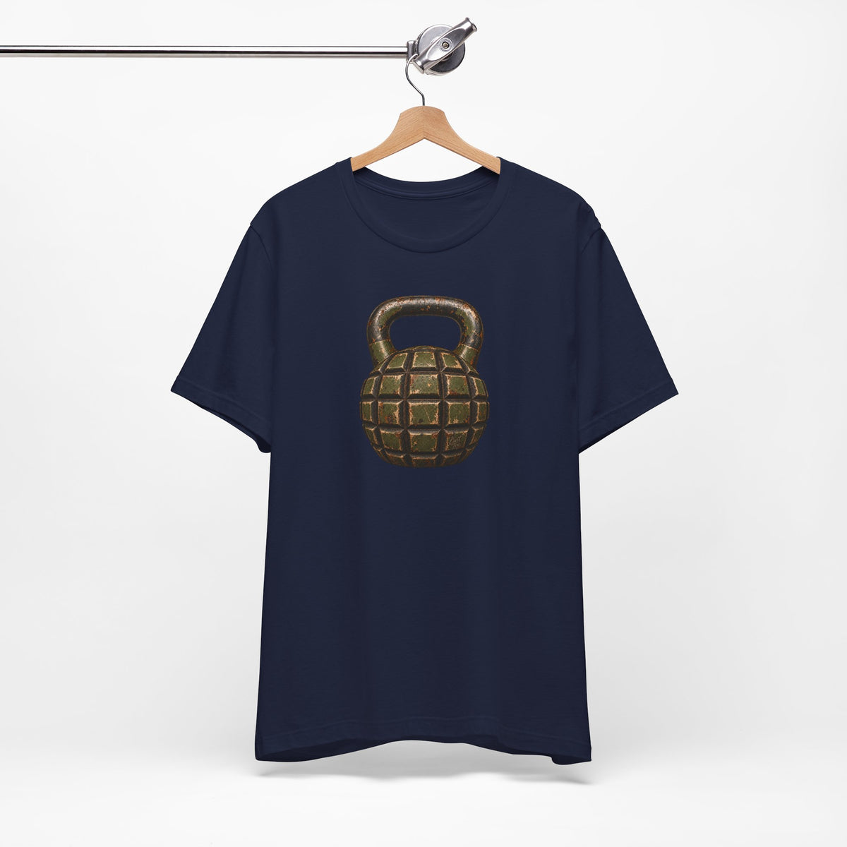Kettlebell Grenade Graphic T-Shirt – Unisex T-Shirt