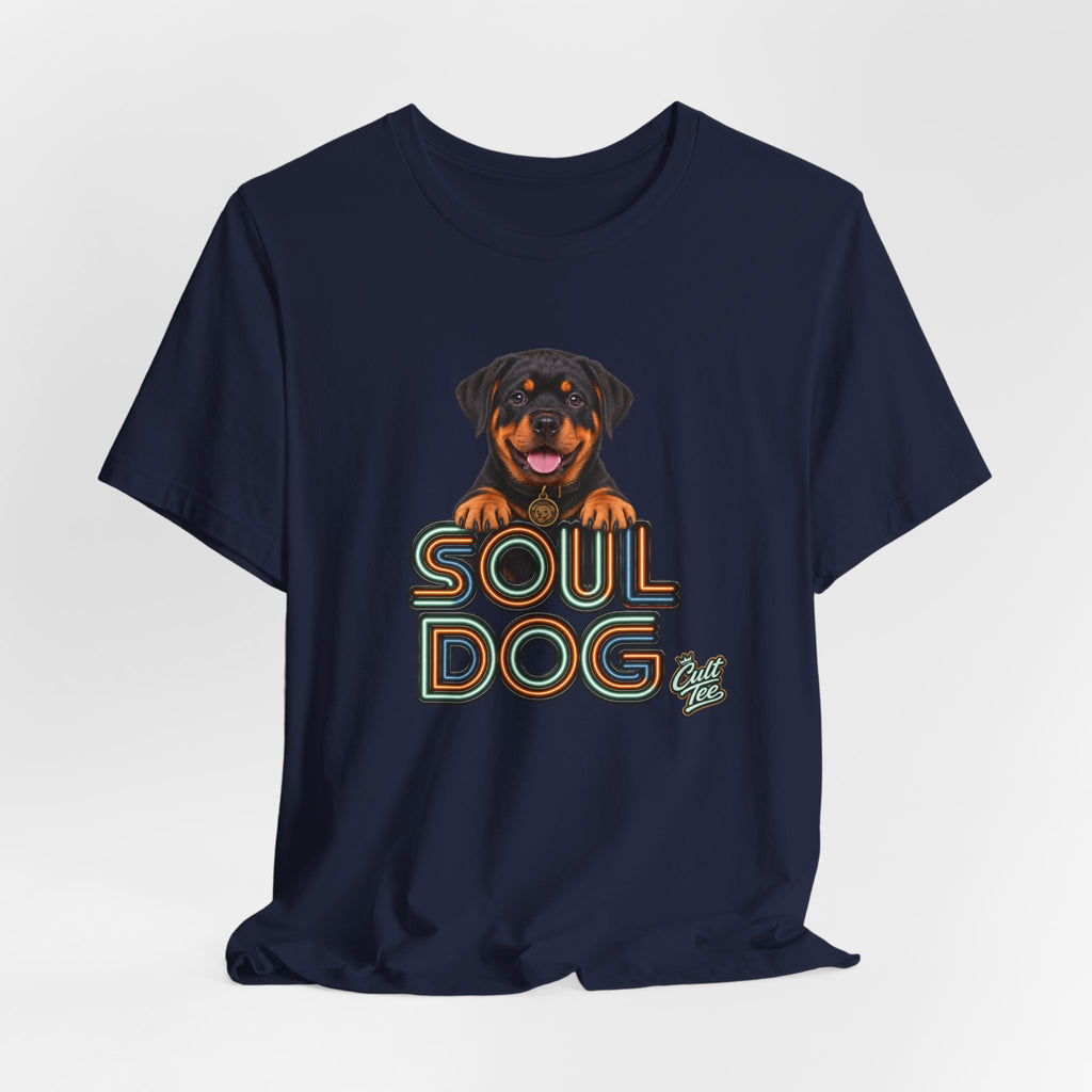 Soul Dog Rottweiler Puppy T-Shirt — Unisex Graphic Tee