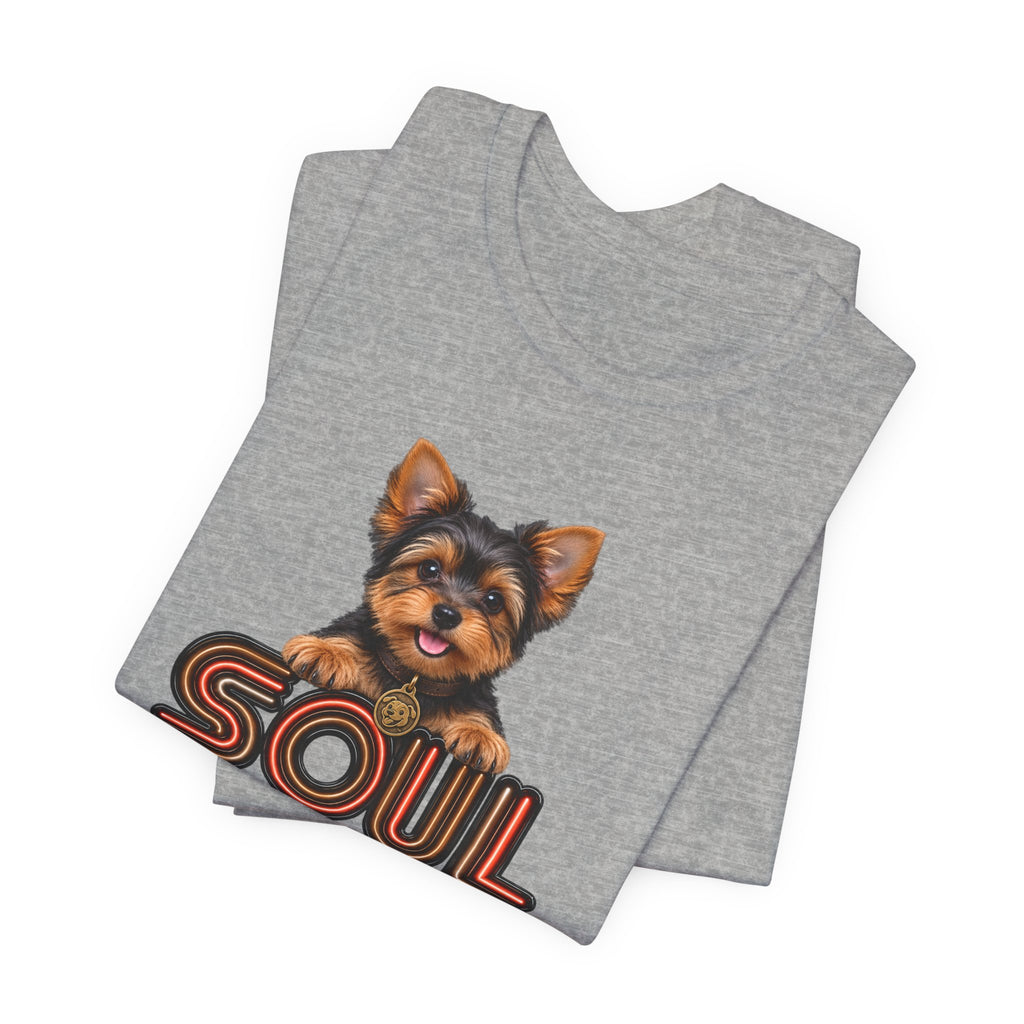 Soul Yorkshire Terrier (Yorkie) Puppy — Unisex Graphic T-Shirt