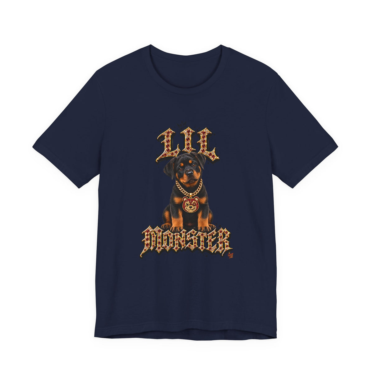Rottweiler Puppy ‘Lil Monster’  Tee — Unisex Graphic T-Shirt