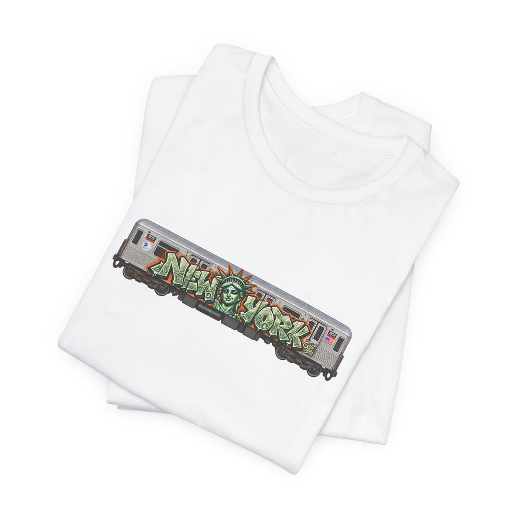 New York Subway Graffiti T‑Shirt — Unisex Urban Street Art Tee