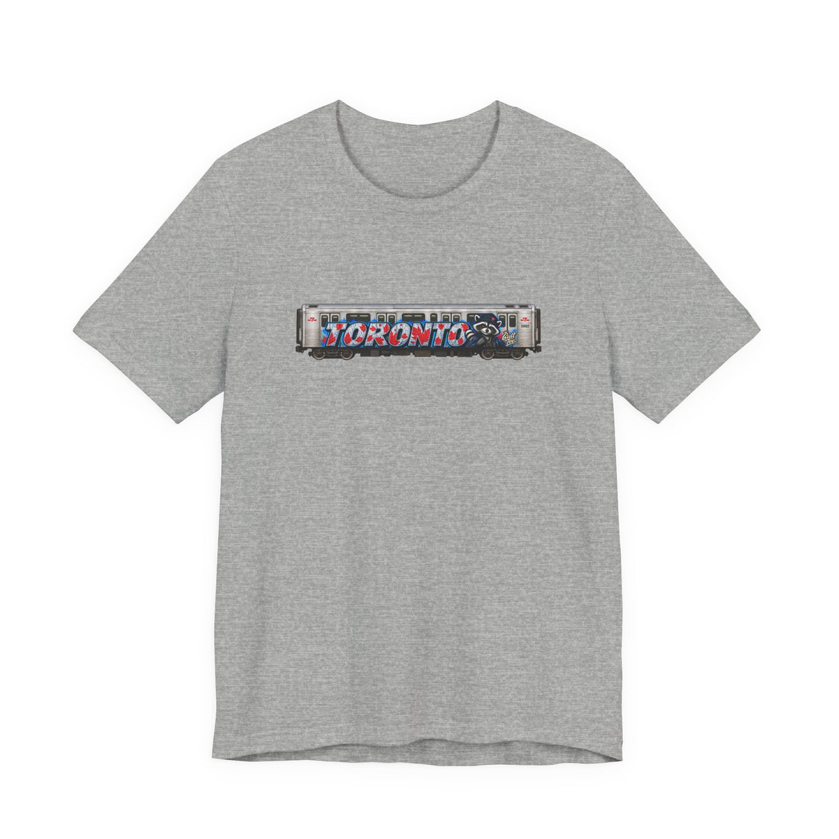 Toronto Train Graphic T-shirt - Unisex Jersey Short Sleeve Tee
