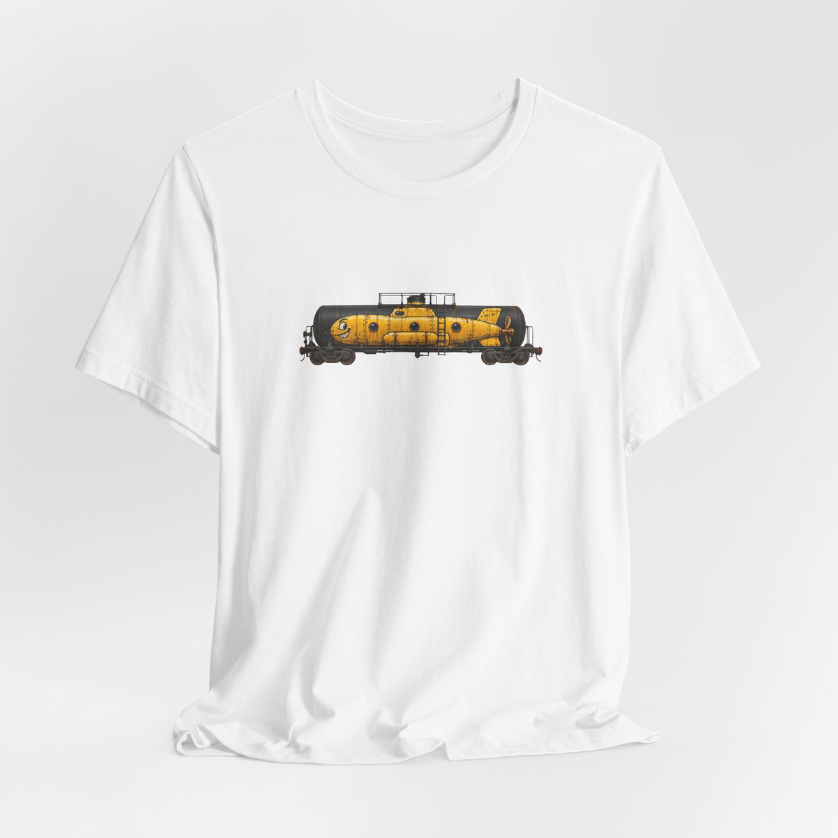 Yellow Submarine Tanker Train Tee — Unisex T-Shirt