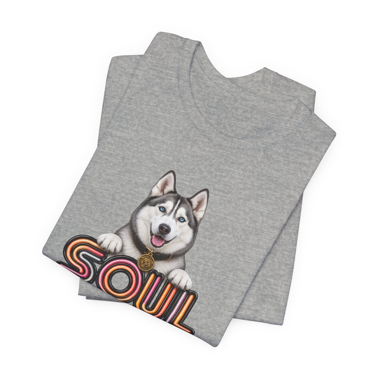 Soul Dog Husky — Unisex Graphic T‑Shirt