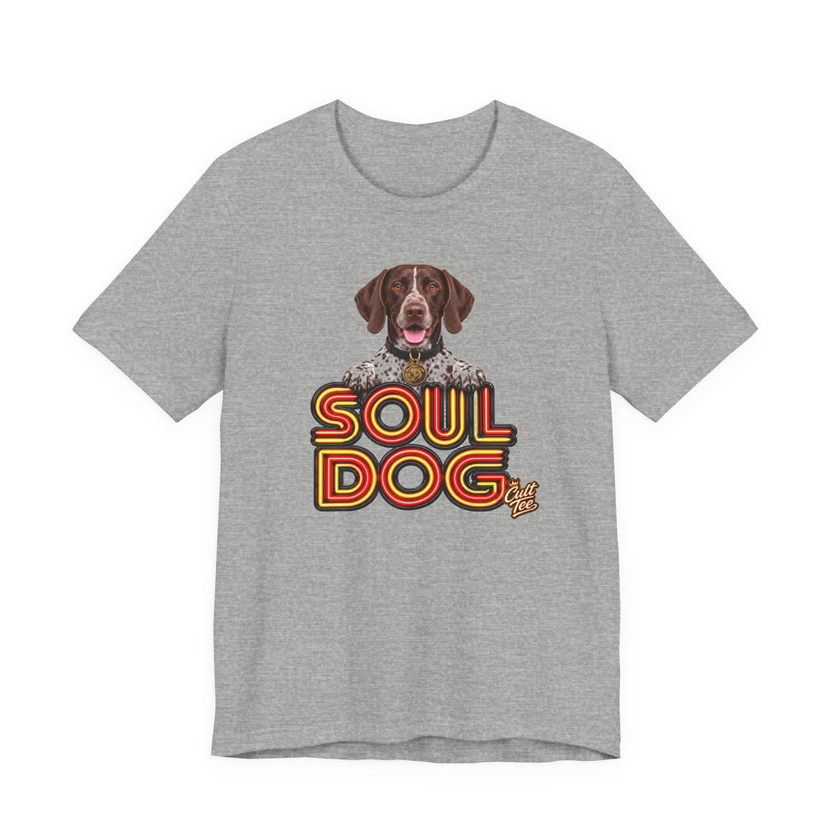 Soul Dog German Shorthaired Pointer  — Unisex Graphic T-Shirt for Dog Lovers