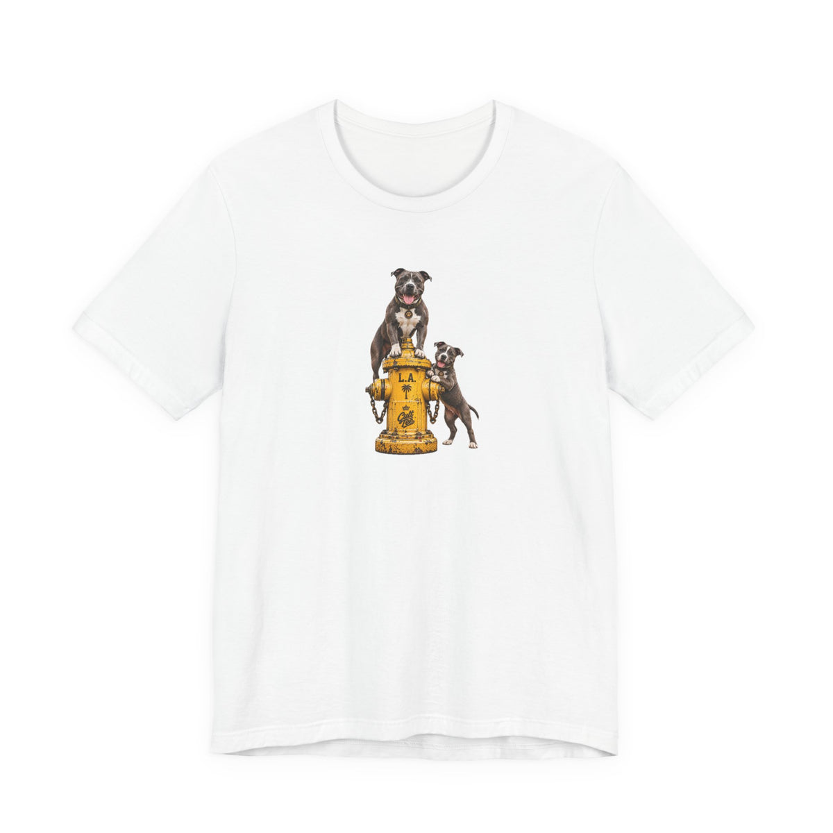 LA Fire Hydrant T-Shirt — Amstaff Unisex T-Shirt