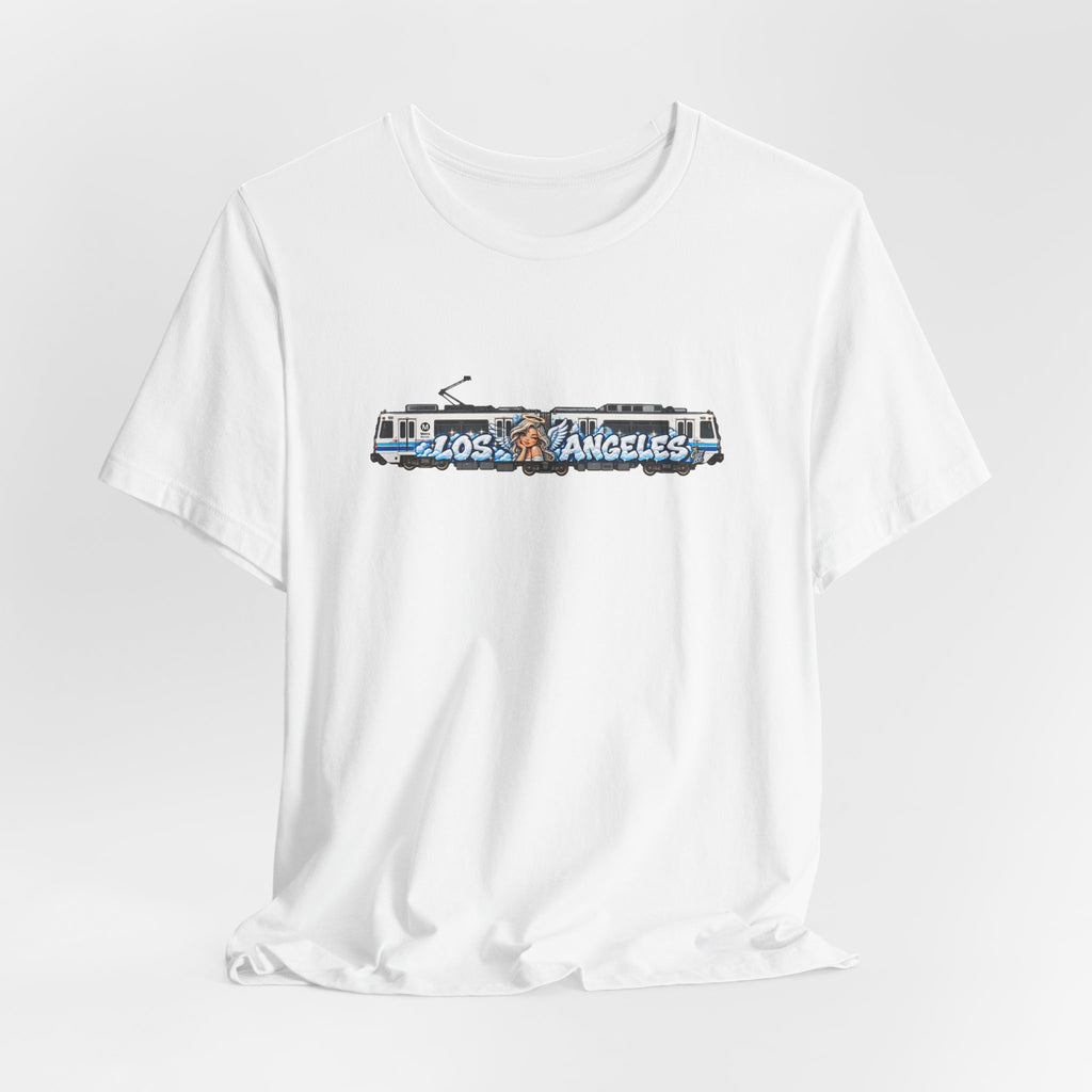 Los Angeles Metro Train Graphic Tee — Unisex Graphic T‑Shirt