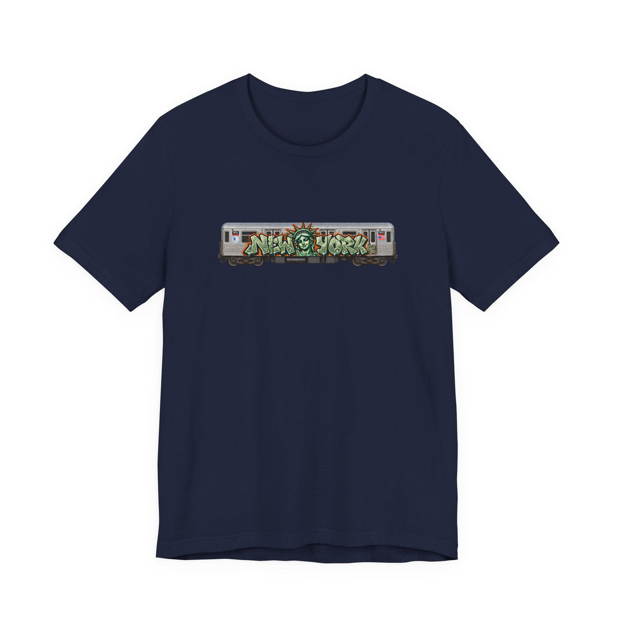 New York Subway Graffiti T‑Shirt — Unisex Urban Street Art Tee
