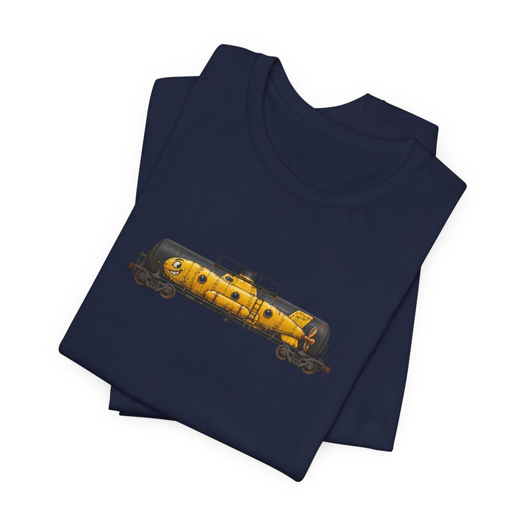 Yellow Submarine Tanker Train Tee — Unisex T-Shirt