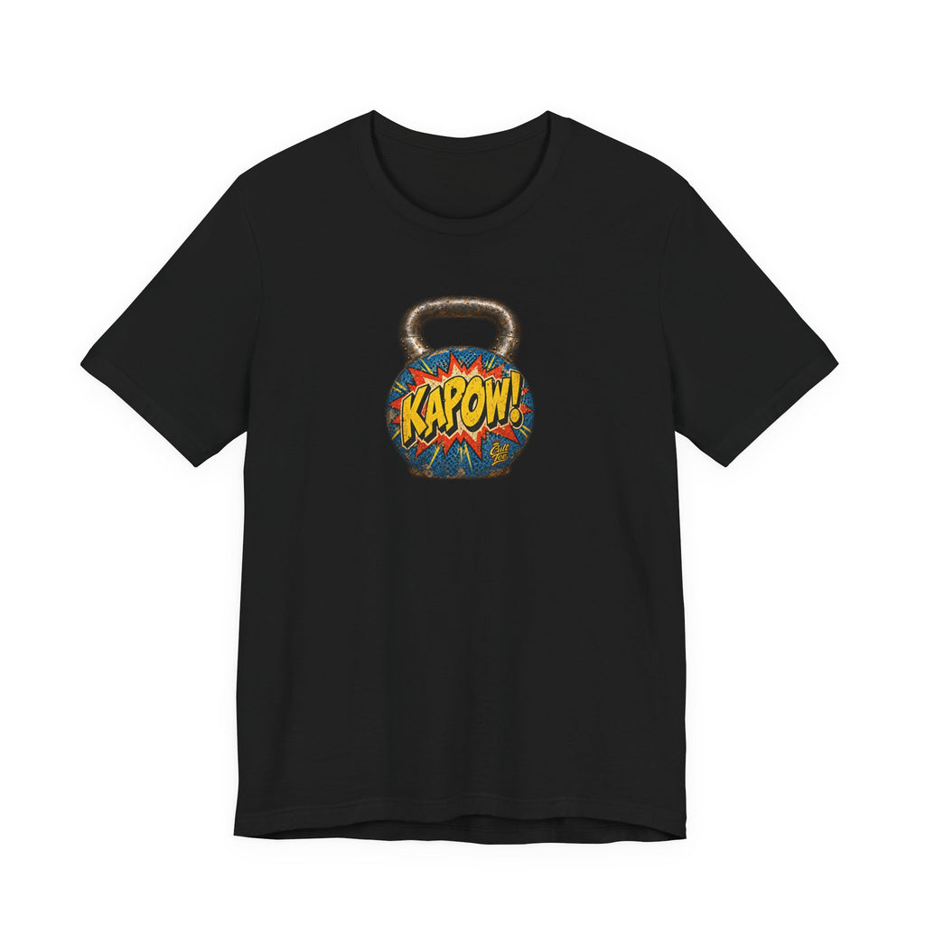 Kettlebell 'KAPOW!' T‑Shirt - Unisex Graphic Tee