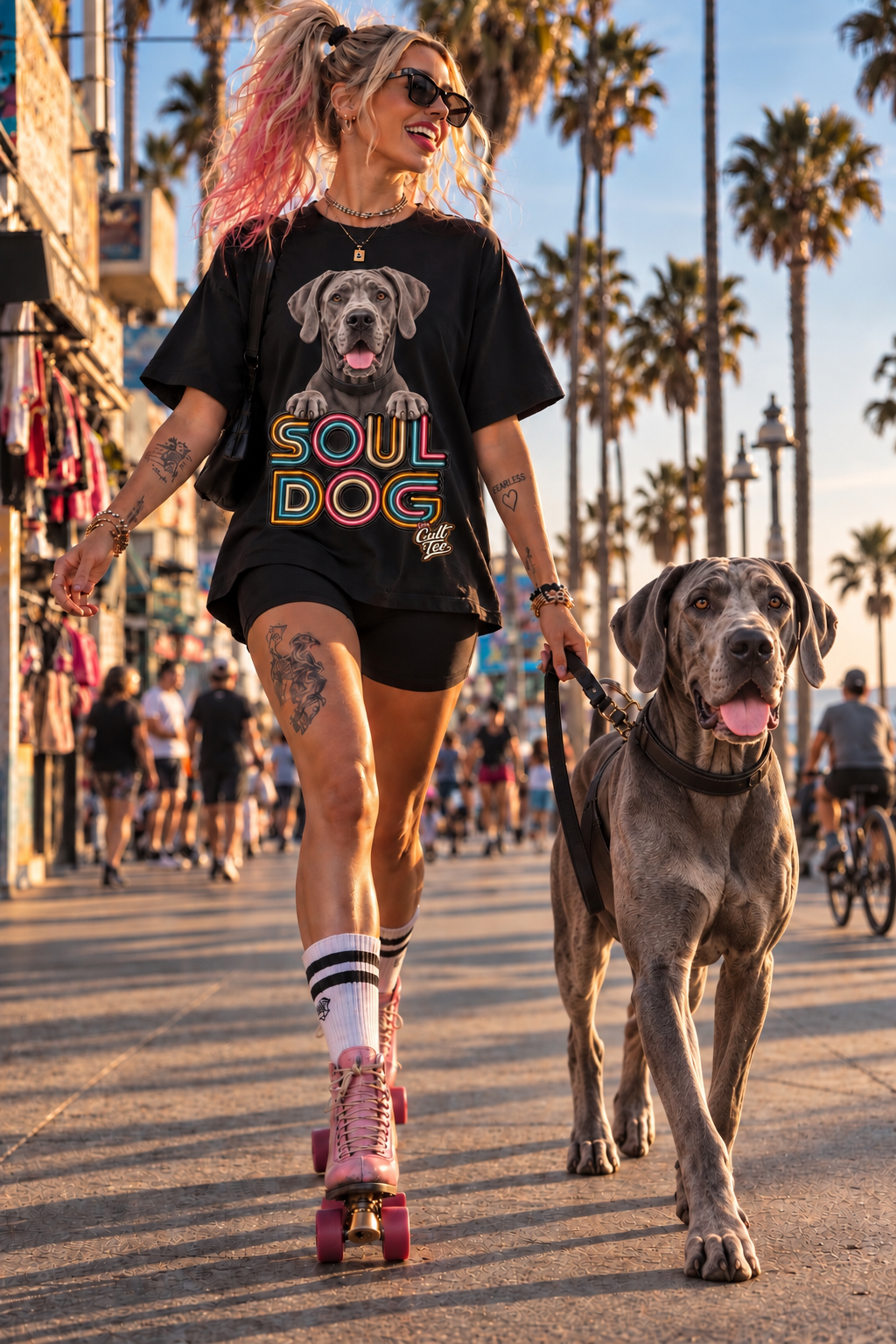 Soul Dog Great Dane T-Shirt — Unisex Graphic Tee