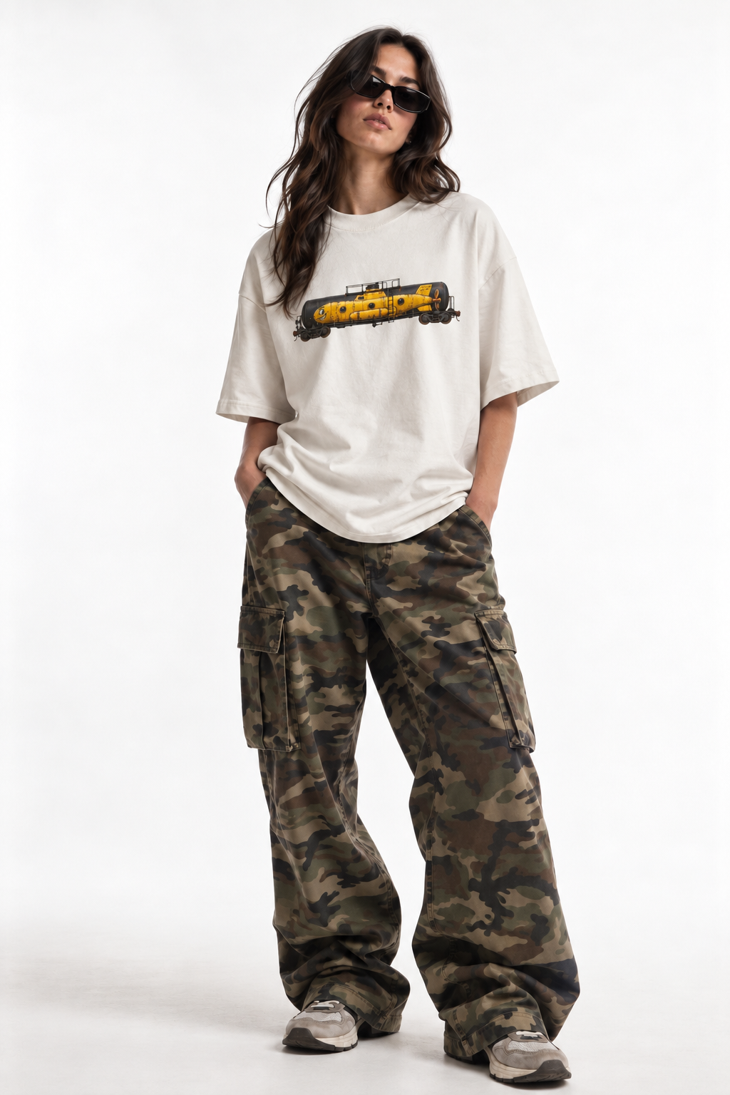 Yellow Submarine Tanker Train Tee — Unisex T-Shirt