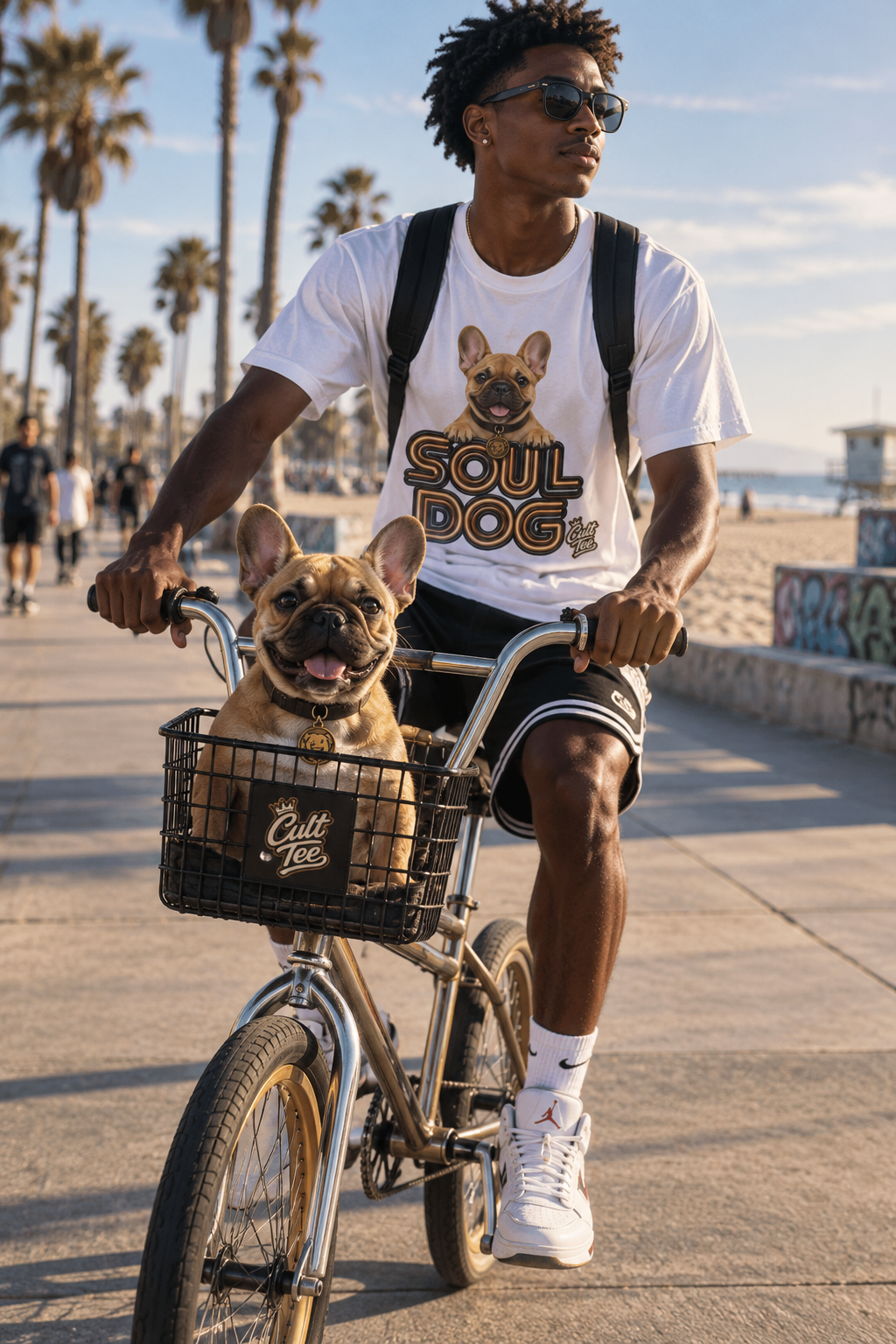 Soul Dog French Bulldog — Unisex Graphic T-Shirt