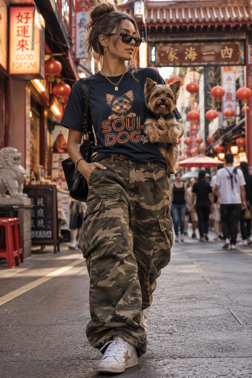 Soul Yorkshire Terrier (Yorkie) Puppy — Unisex Graphic T-Shirt