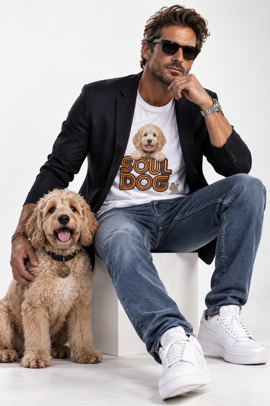 Soul Dog Cavoodle Puppy T-Shirt — Unisex Graphic Tee