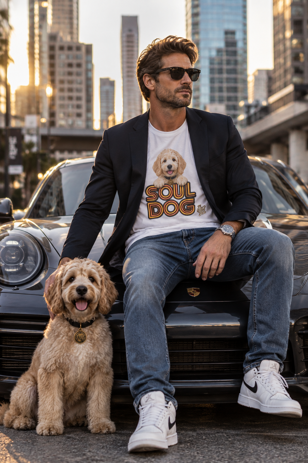 Soul Dog Cavoodle Puppy T-Shirt — Unisex Graphic Tee