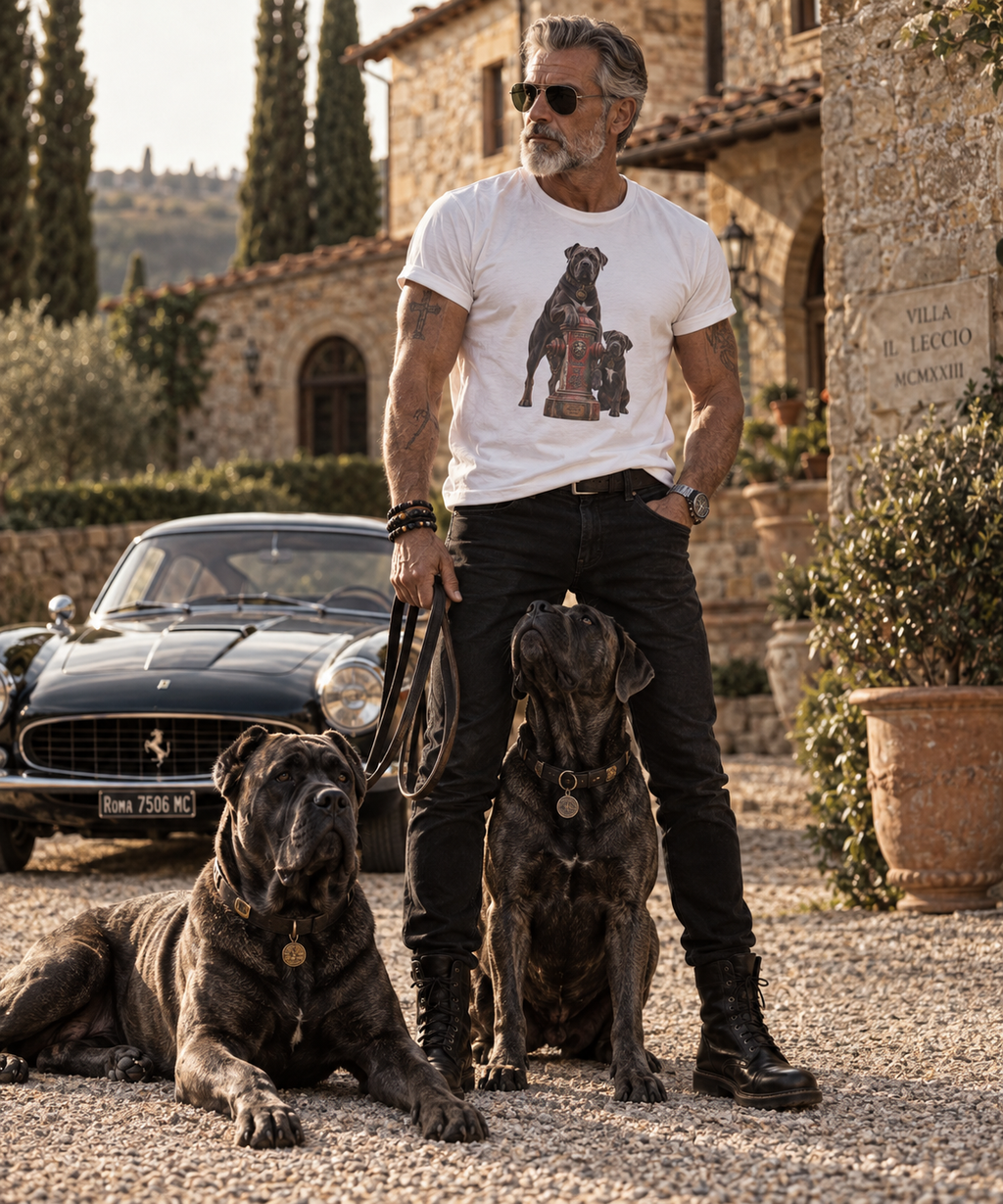 Cane Corso Fire Hydrant - Rome Unisex Softstyle T-Shirt