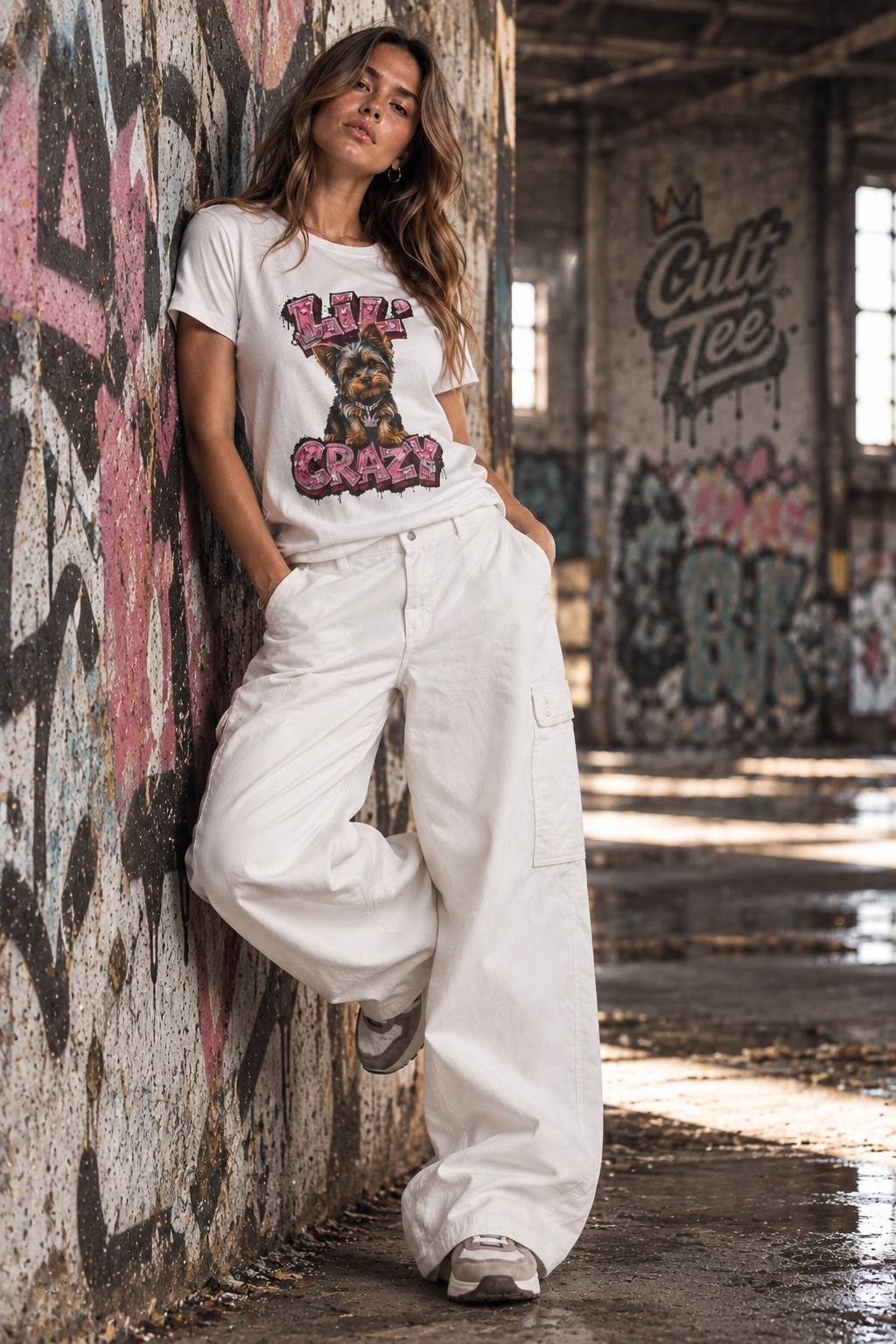 Yorkshire Terrier (Yorkie) Puppy ‘Lil' Crazy’ T-Shirt – Unisex Graphic Tee